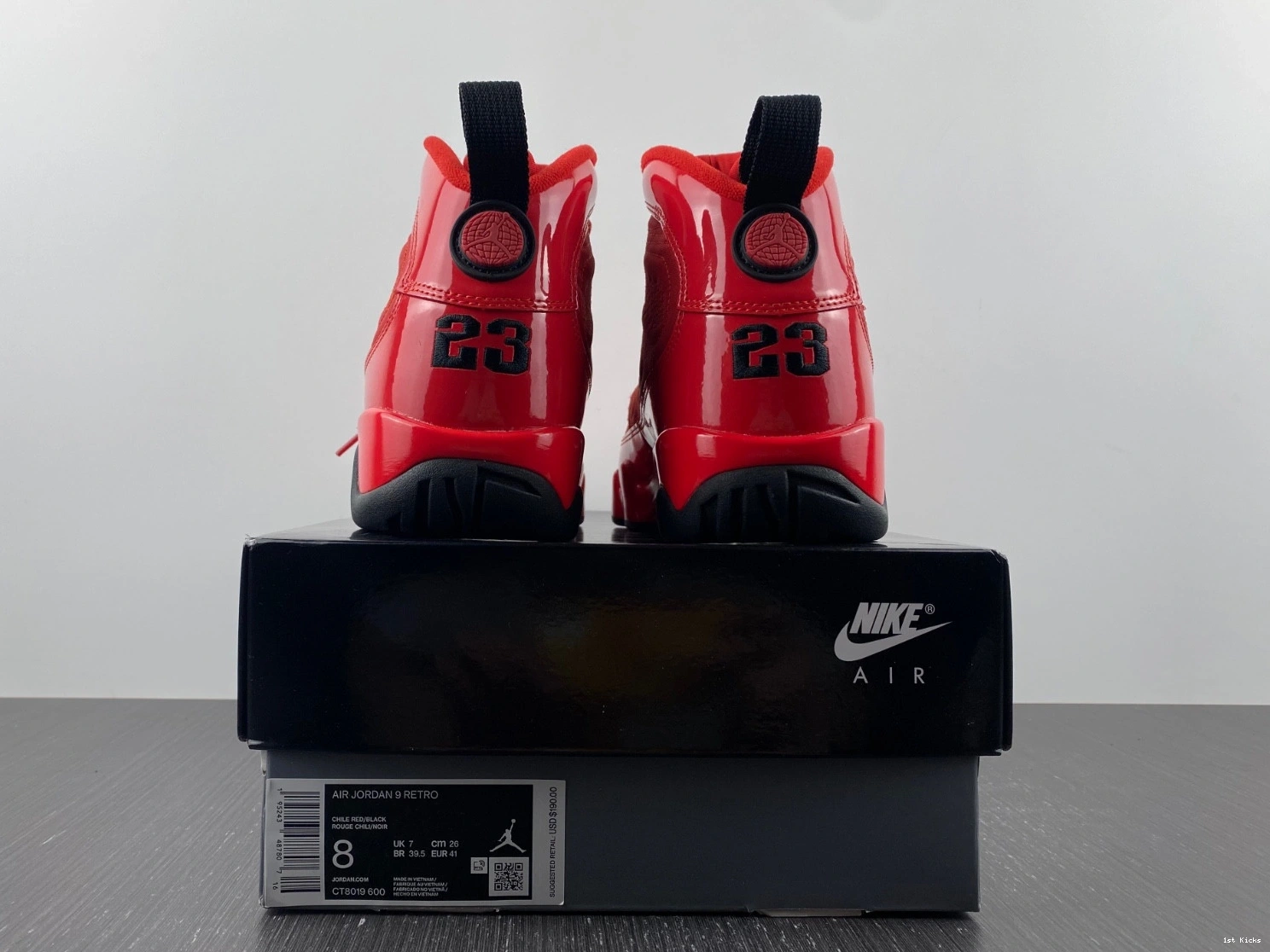 Air  CT8019-600 9 Red' Jordan 'Chile 0218